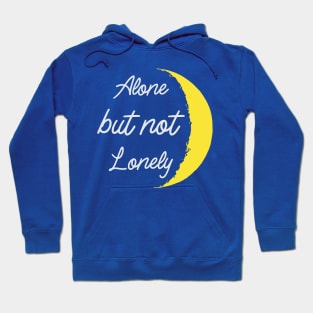 Alone But Not Lonely, Introvert Hoodie